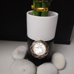 Mother of pearl brooche.